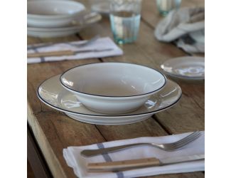 Beja 18-piece place setting w/ cereal bowl