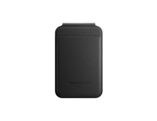 Active Magnetic Wallet Phone Stand Black