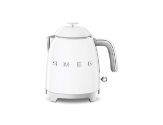 50's Retro-Style Electric Mini Kettle White