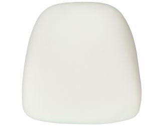 Hard Ivory Fabric Chiavari Chair Cushion - Party and Dining Chair Accessories