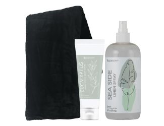 Blanket Kit Black w/SeaSide Spray and EUC Lotion