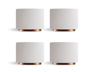 Fellow Monty Milk Art Cups Set of 4 - Matte White