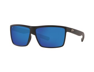 Rinconcito Matte Black with Blue Lightwave Glass Polarized