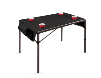 Travel Table Portable Folding Table Black