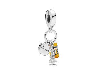 Symbols of New York City Dangle Charm