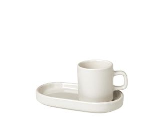 PILAR - Espresso Cups with Tray Set of 2
