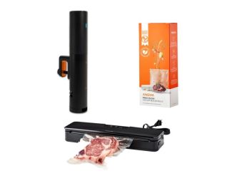 Anova Mini Precision Cooker with Vacuum Sealer and 2pk Bag Roll