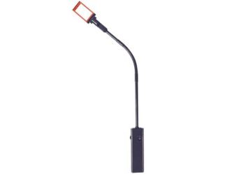 24" Flexible Lighted Inspection Tool w/90-Degree Tilting Mirror