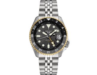 Seiko 5 Sports TT Automatic GMT Black Dial