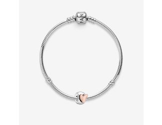 Freehand Heart Bracelet Size 7"