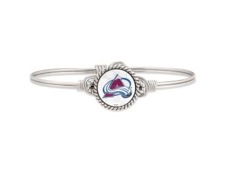 Colorado Avalanche Bangle Bracelet Size Regular