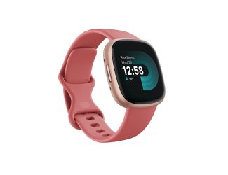 Versa 4 Smartwatch Pink Sand/Copper Rose