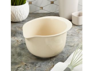 Leo Balance Stoneware Mixing Bowl 8", 2.3qt., Moonbeam