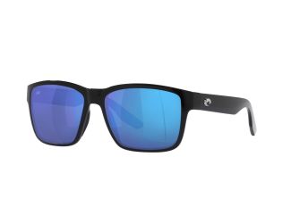Paunch Sunglasses - (Frame) Black; (Lens) Blue Mirror, 580G