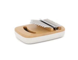 Strumba Kalimba Musical Instrument Wht/Nat
