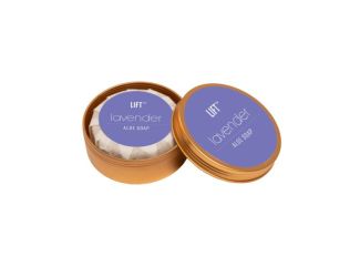 Round Aloe Soap In Travel Tin - 4 oz. - AKR White Tea
