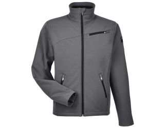 Mens Transport Soft Shell Jacket-Polar/Black-2X