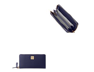 Saffiano Large Zip Around Wristlet