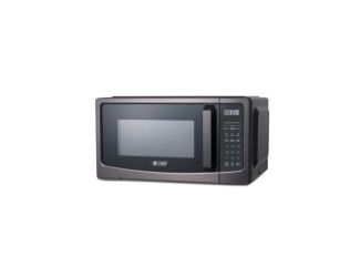 Commercial Chef 1.1 Cu. Ft. Countertop Microwave Oven - Black Stainless Steel