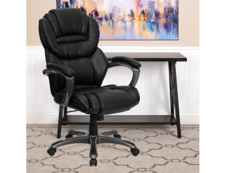 High Back Black LeatherSoft Executive Swivel Ergonomic Office Chair