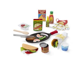 Fill & Fold Taco & Tortilla Play Food Set Ages 3+ Years