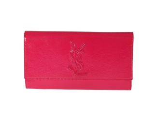 Yves Saint Laurent Belle de Jour Pink Patent Leather Clutch
