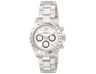 Men's Speedway Quartz Chronograph White Dial Watch