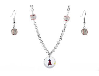 Baseball Set Angels Necklace Exclusive
