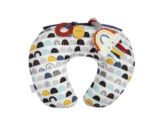 Boppy Tummy Time Prop Pillow Black & White Rainbows