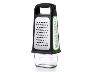 Good Grips Etched Box Grater w/ Removable Zester