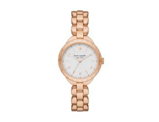 Ladies' Morningside Rose Gold-Tone Stainless Steel Watch White Dial