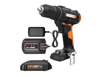 20V 1/2" Cordless Drill/Driver w/ Battery & Charger
