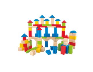 100pc Build Up & Away Blocks Ages 12+ Months