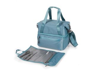 Tarana Lunch Bag Cooler with Utensils Aurora Blue