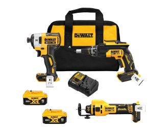 20V MAX XR Drywall 3pc Tool Kit w/ 5.0Ah Battery