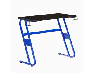 Black/Blue Gaming Desk