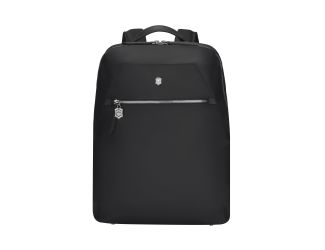 Victoria Signature 14" Compact Backpack with 10" Tablet Pocket Black