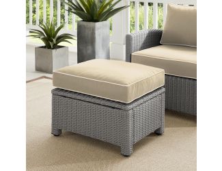 Bradenton Outdoor Wicker Ottoman