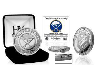 Buffalo Sabres Silver Mint Coin