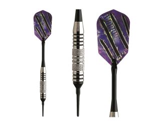 Viper Bobcat Adjustable Soft Tip Darts Black Rings 16-19 Grams
