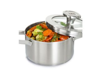 Leo Graphite Recycled 6.25" SS Cov Stockpot, 1.7Qt