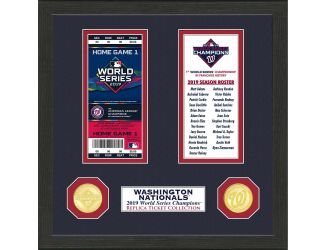 Washington Nationals 1-Time World Series Champions Ticket Collection