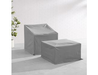 2Pc Outdoor Furniture Cover Set