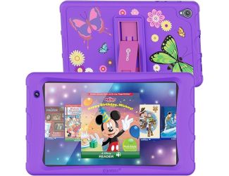 Contixo K81 Purple 8 -Inch Kids Educational Tablet - 4GB + 64GB