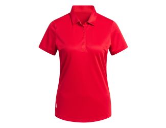 Adidas Performance Women's Golf Polo - College Red/S