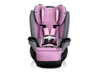 GOLD Revolve360 Extend Rotational Car Seat + SensorSafe Opal Pink