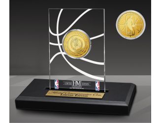 Boston Celtics 17-Time Gold Coin Acrylic Desk Top