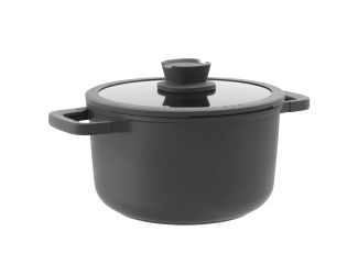 Leo Stone+ Recycled Cast Aluminum Non-Stick Ceramic Covered 5.9Qt. Stockpot, 9.5"