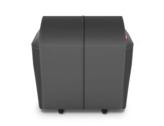 Revolution Heavy-Dual Cover for 3-Burner Dual Fuel BBQ Grill, Black