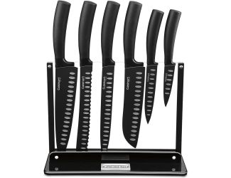 7pc Nonstick Cutlery Set (with Acrylic Stand)